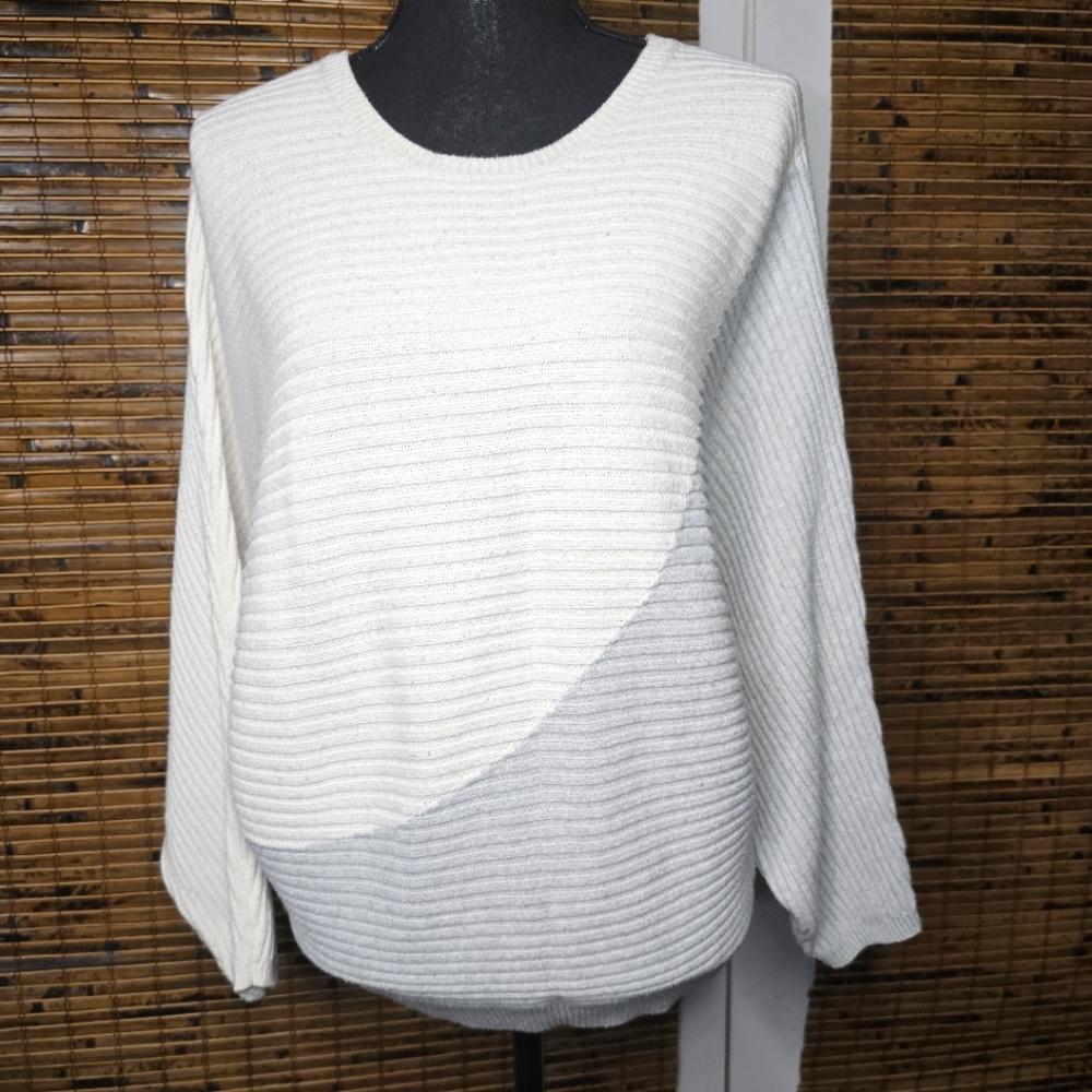 Colorblock Oversized Express Sweater